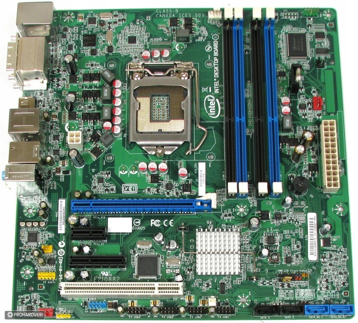Základná doska Intel DQ67SW (Socket 1155)