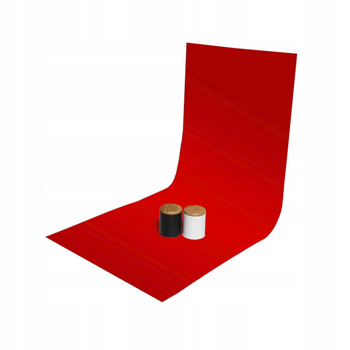 GlareOne tło Pvc 60x130cm czerwone