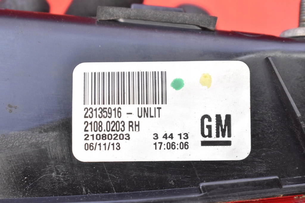 light right rear part rear 21080203 OPEL INSIGNIA A HB LIFT 13-20