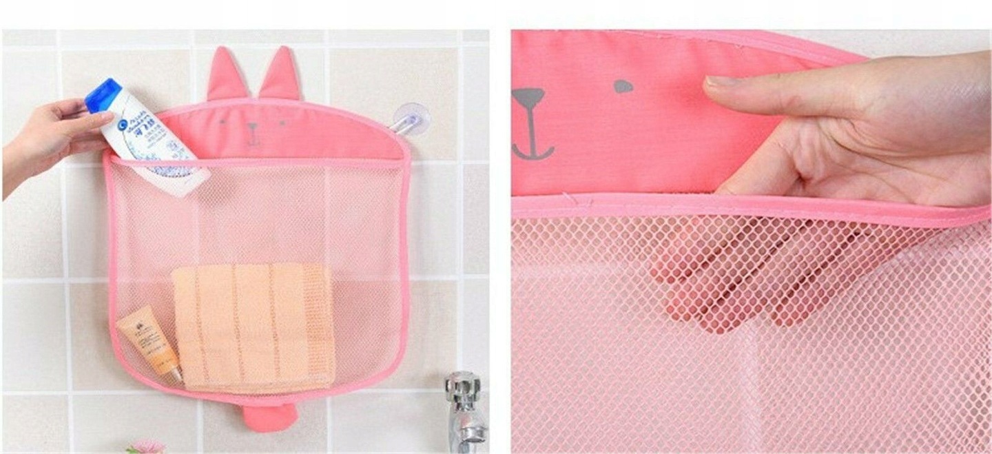 ORGANIZER POJEMNIK NA ZABAWKI KĄPIELOWE DO KĄPIELI Bohater / Bajka brak