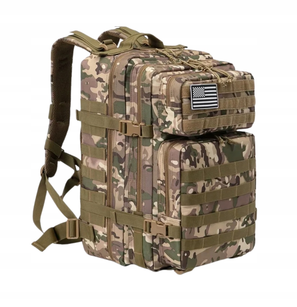 Taktyczny Plecak Wojskowy Dikom 50 L Duży Wytrzymały na wycieczki wyprawy M