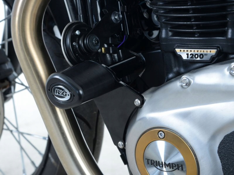 Padacie Protektory Aero Rg Racing Triumph Bonneville Bobber 17-24 Čierne
