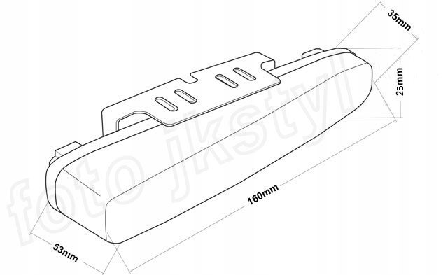 Swiatla do jazdy dzienne MTECH DRL LED OSRAM W5W Part manufacturer M Tech