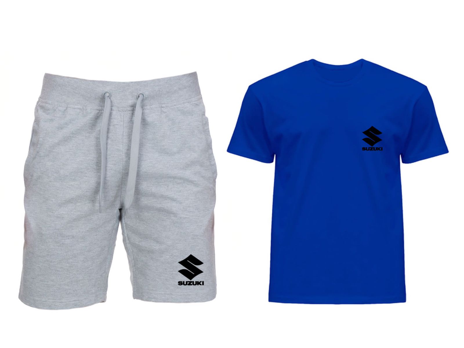 Komplet Tričko Kraťasy Suzuki Pánské M