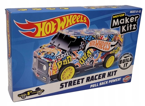 Hot Wheels Maker Kitz auto do składania SUPER VAN BTMK17 EAN (GTIN) 5060158857456