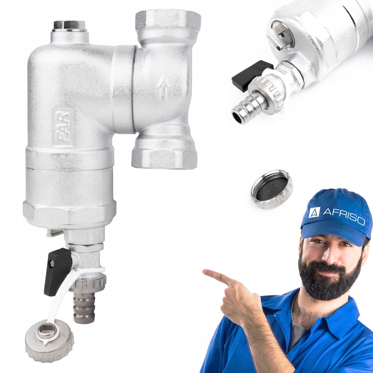 Separátor Nečistôt Afriso Far 202 1 Cal Chro