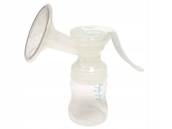 Poupy laktator ręczny z butelką 150 ml