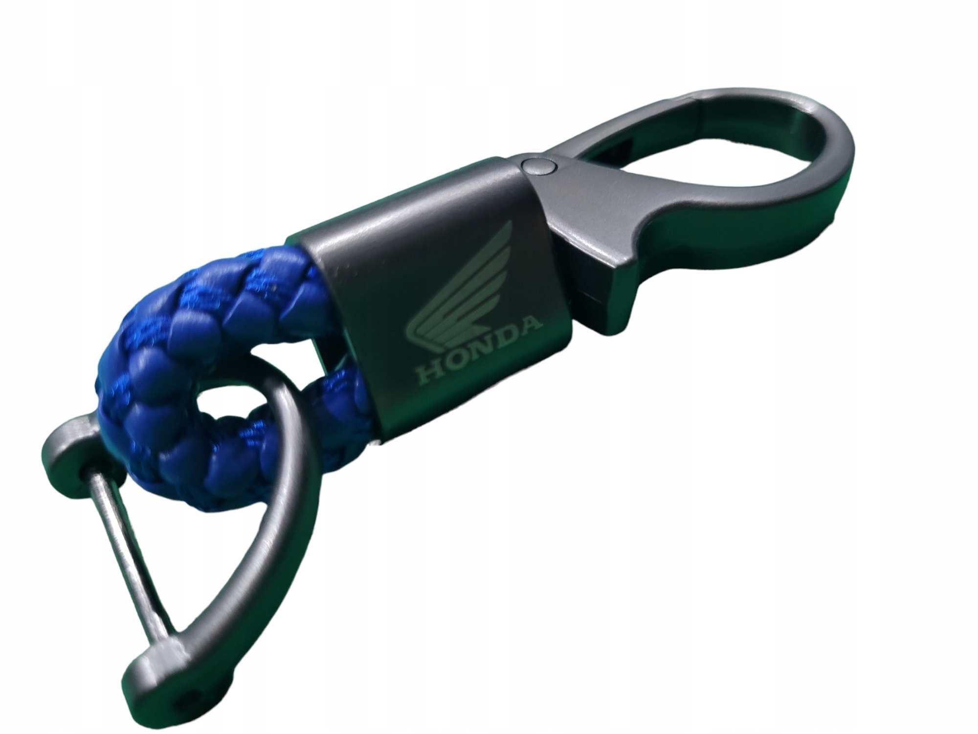 Brelok do kluczy Honda Blue Magic plecionka