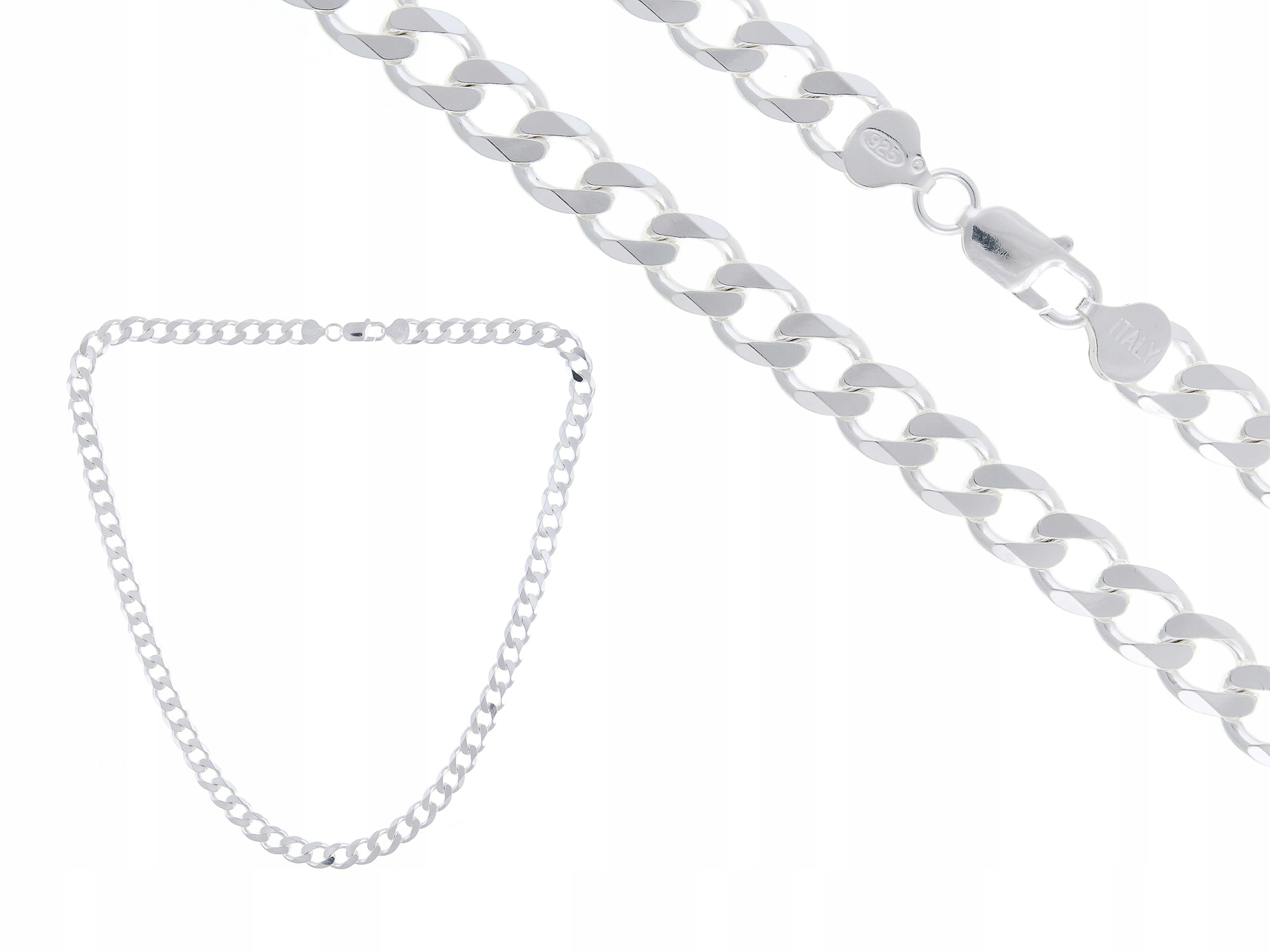 Stříbrný Řetízek Pancr 60 CM 55 Gramů 8,7 MM Italy