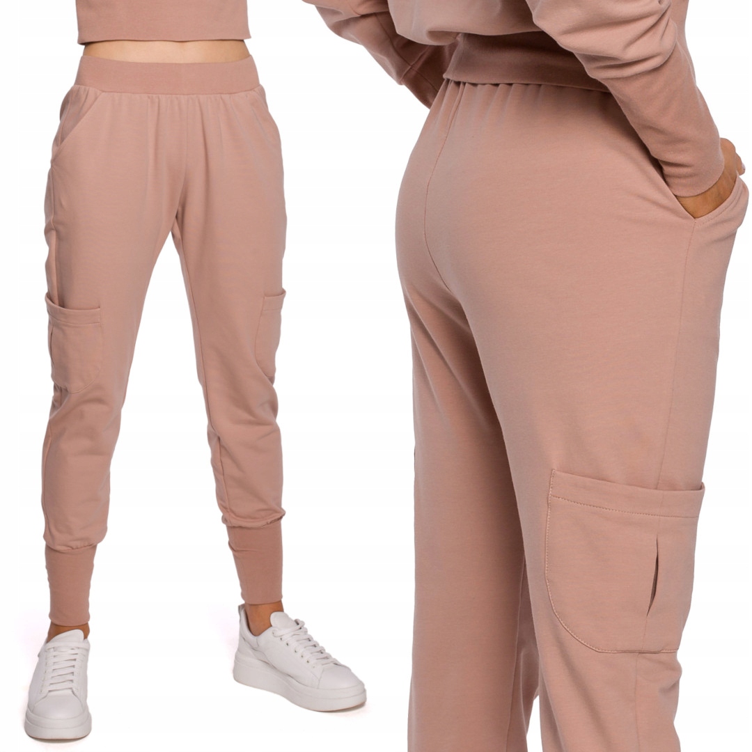 

Spodnie dresowe Cargo z Kieszeniami 42 XL
