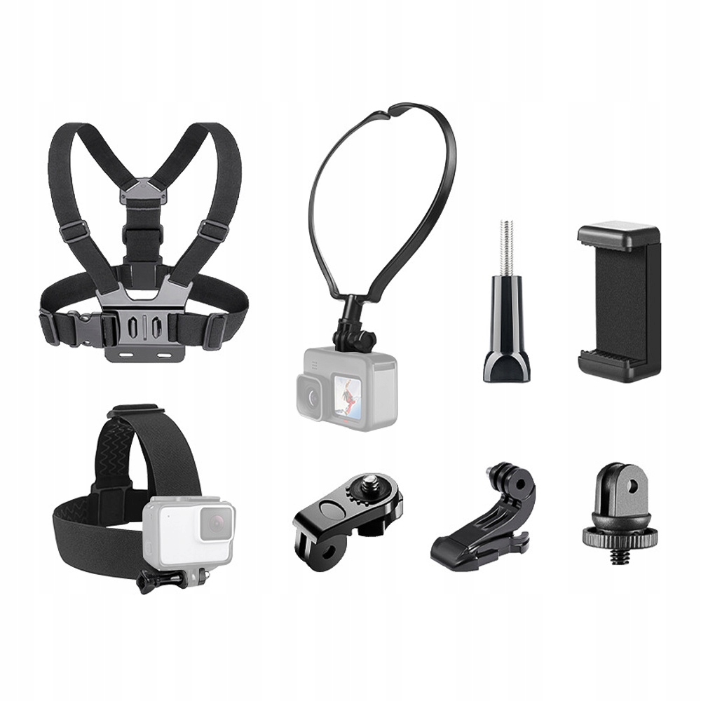 Sports Camera Accessory Set Chest Strap Mount +