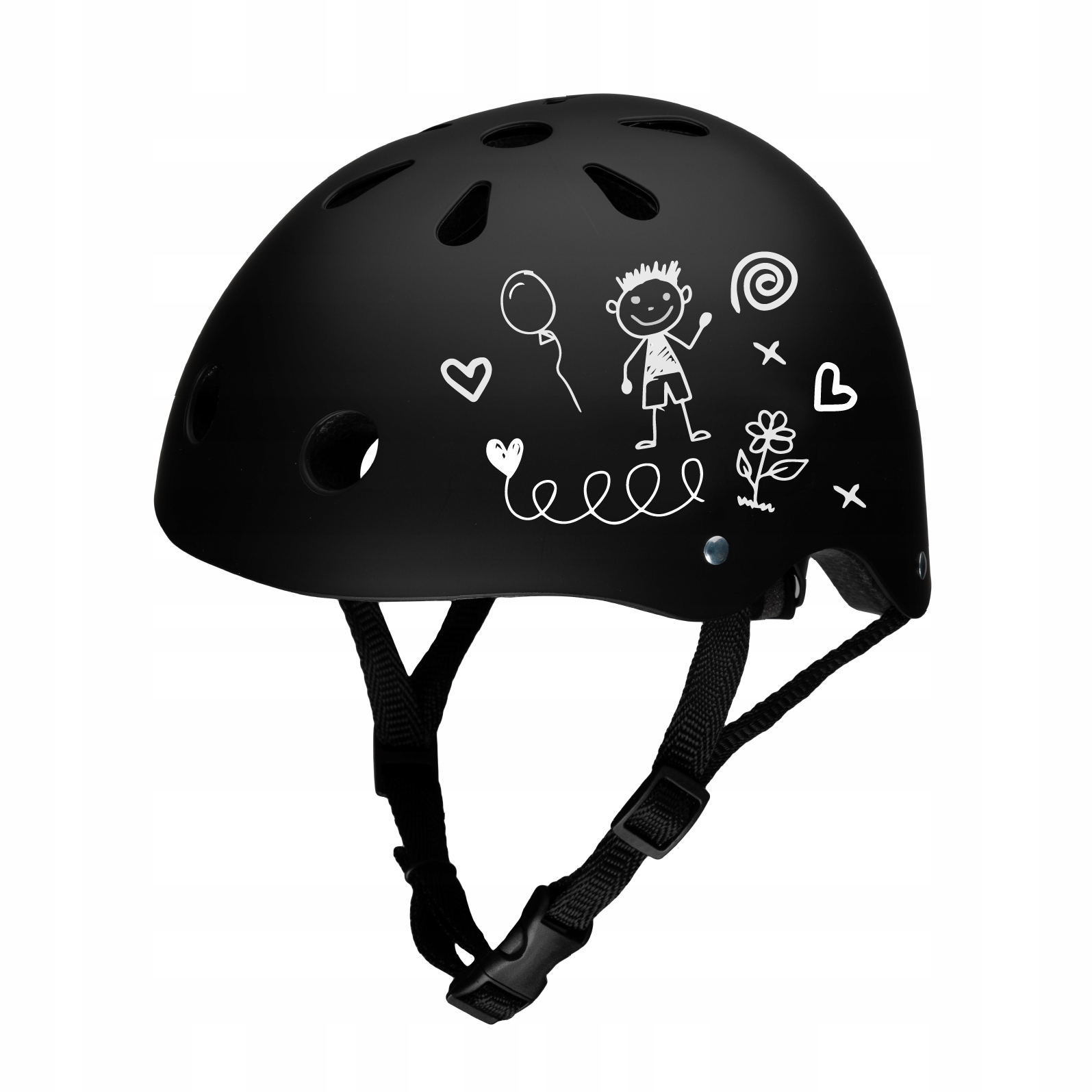 Детский шлем MoMi черный
