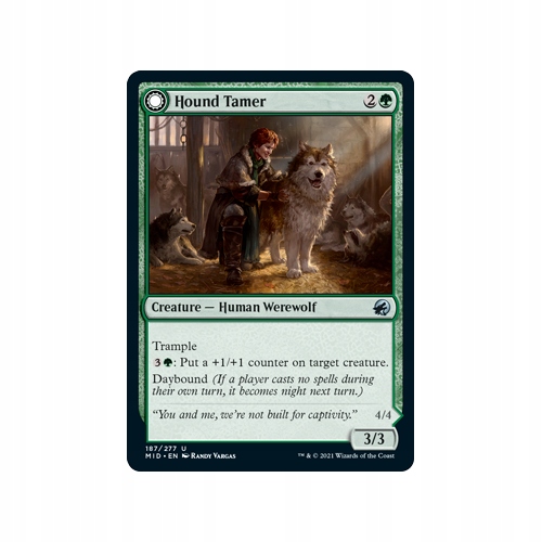 Mtg 2x Hound Tamer Foil (Uncommon)