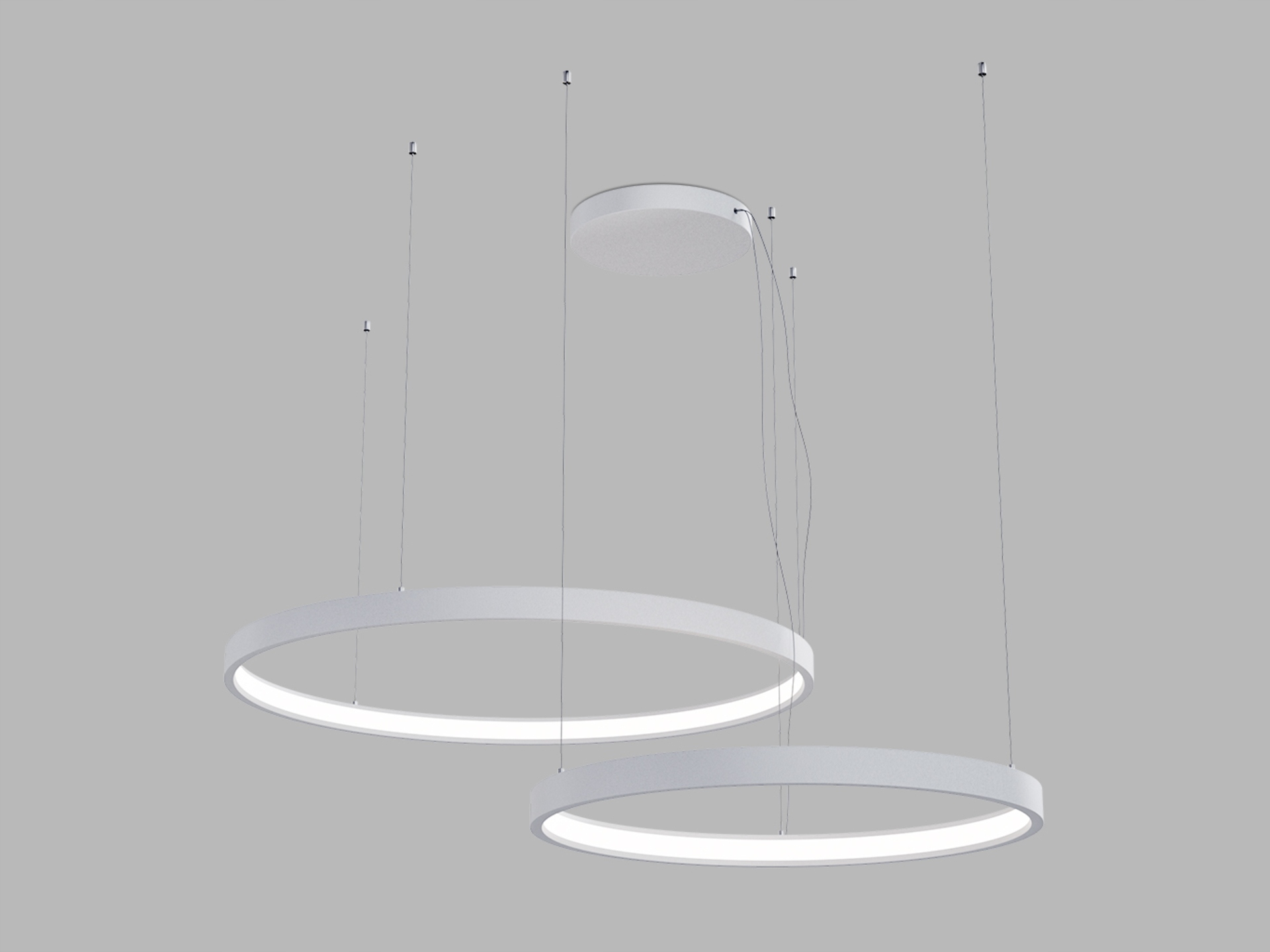 LED2 3275351DT Závesné svietidlo Ciro Set 2 Pz, W Triac DIM 100W 3000K/4000