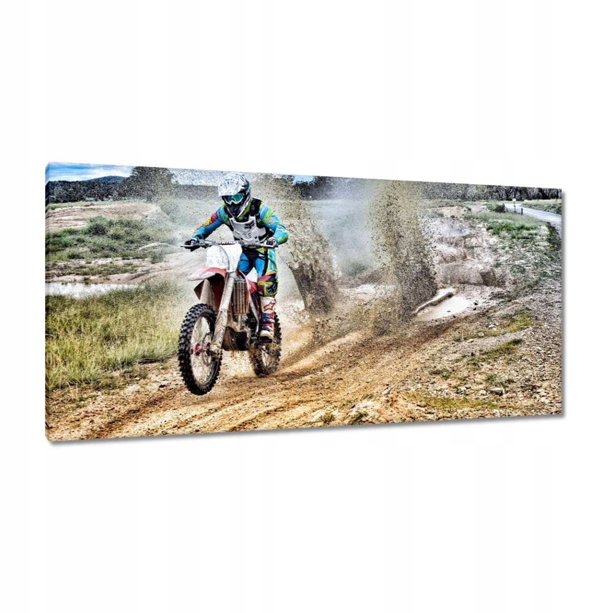 Obrazy 115x55 s motokrosem po vertepech