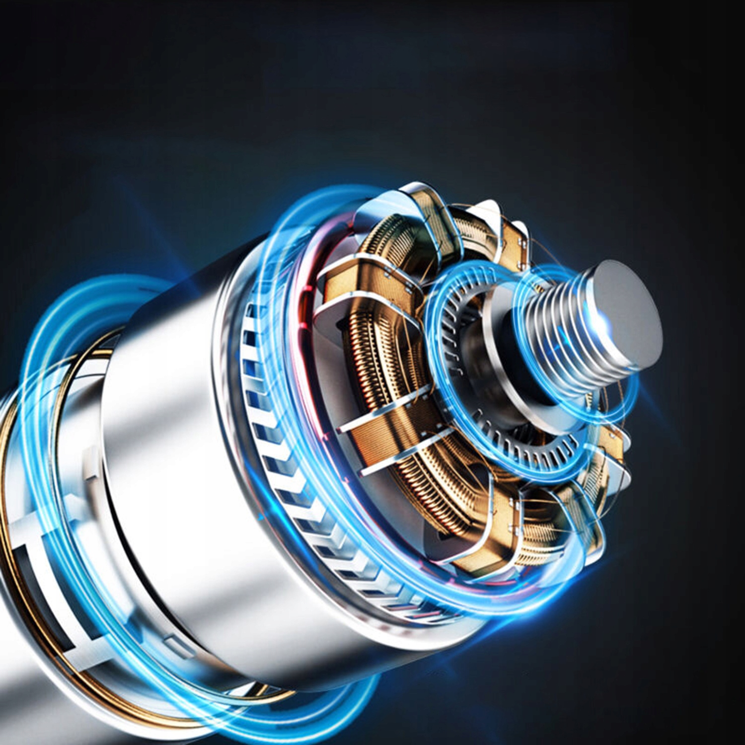 MOCNY UDAROWY KLUCZ ELEKTRYCZNY DO KÓŁ MOC 21V 650NM Zasilanie akumulatorowe