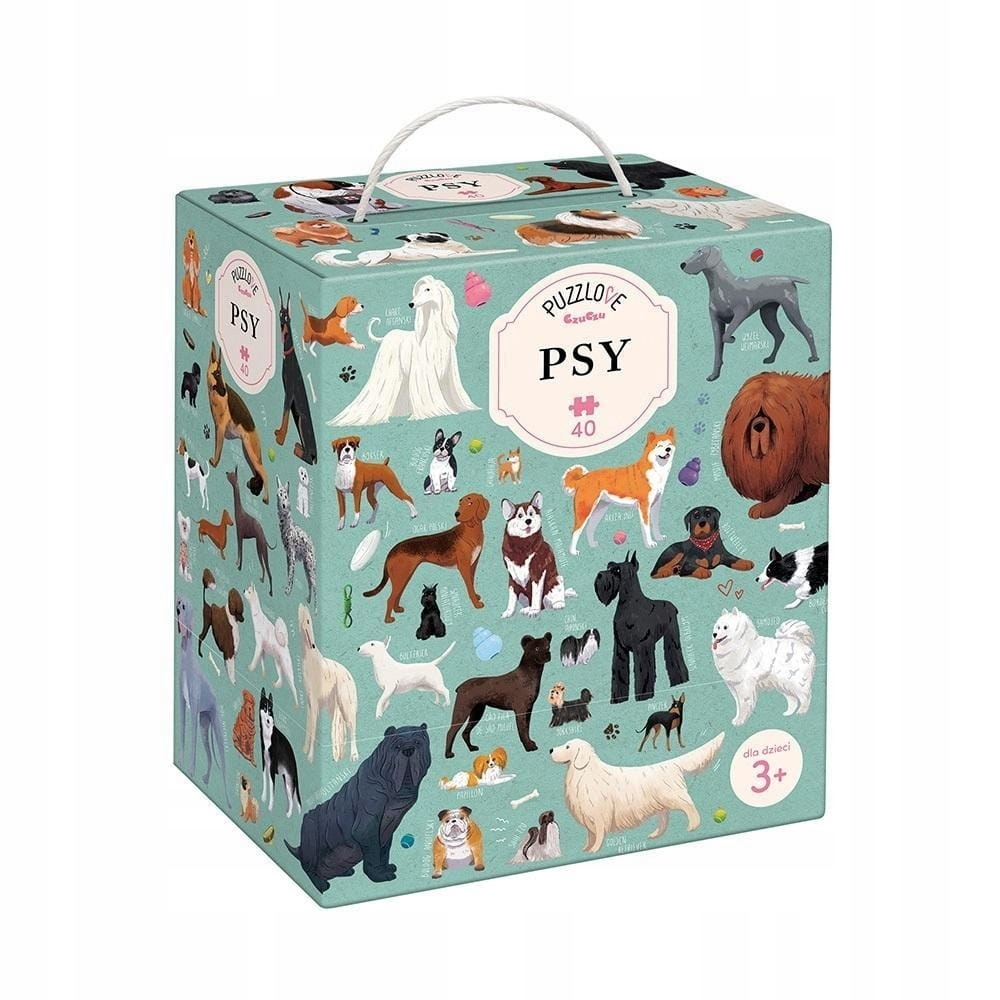 

Puzzlove CzuCzu 40 elementów Psy puzzle