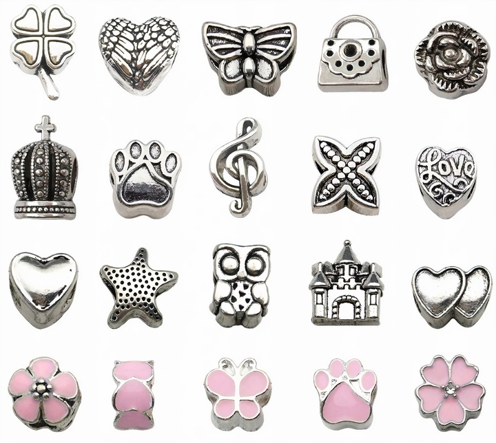 ZESTAW DO ROBIENIA BRANSOLETEK NASZYJNIKÓW DLA DZIECI PREZENT KORALIKI Kod producenta 4991326