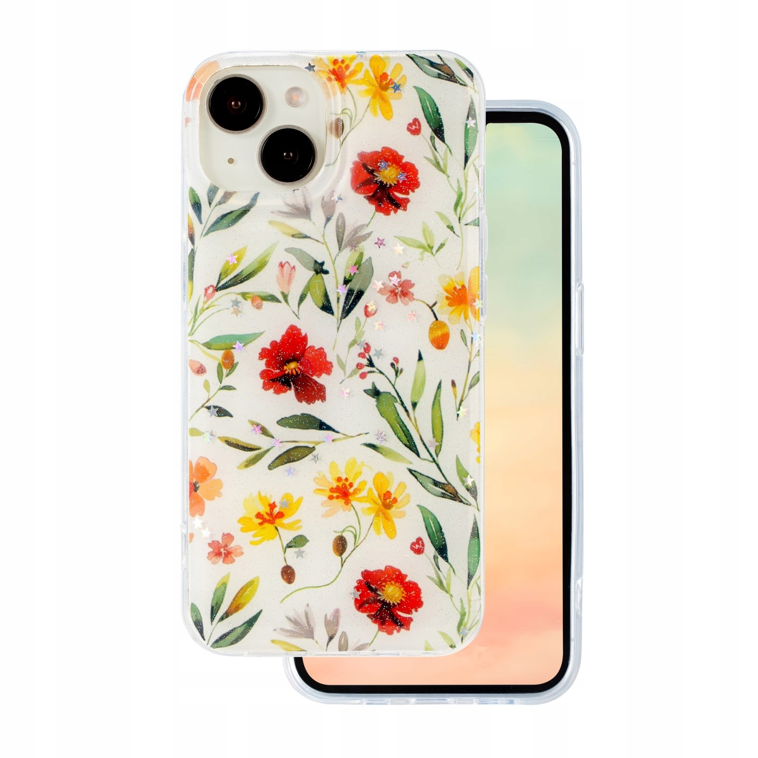 Telforceone Etui Nakładka Pokrowiec Do Apple Iphone 12 6 1 Glow Glam Biała