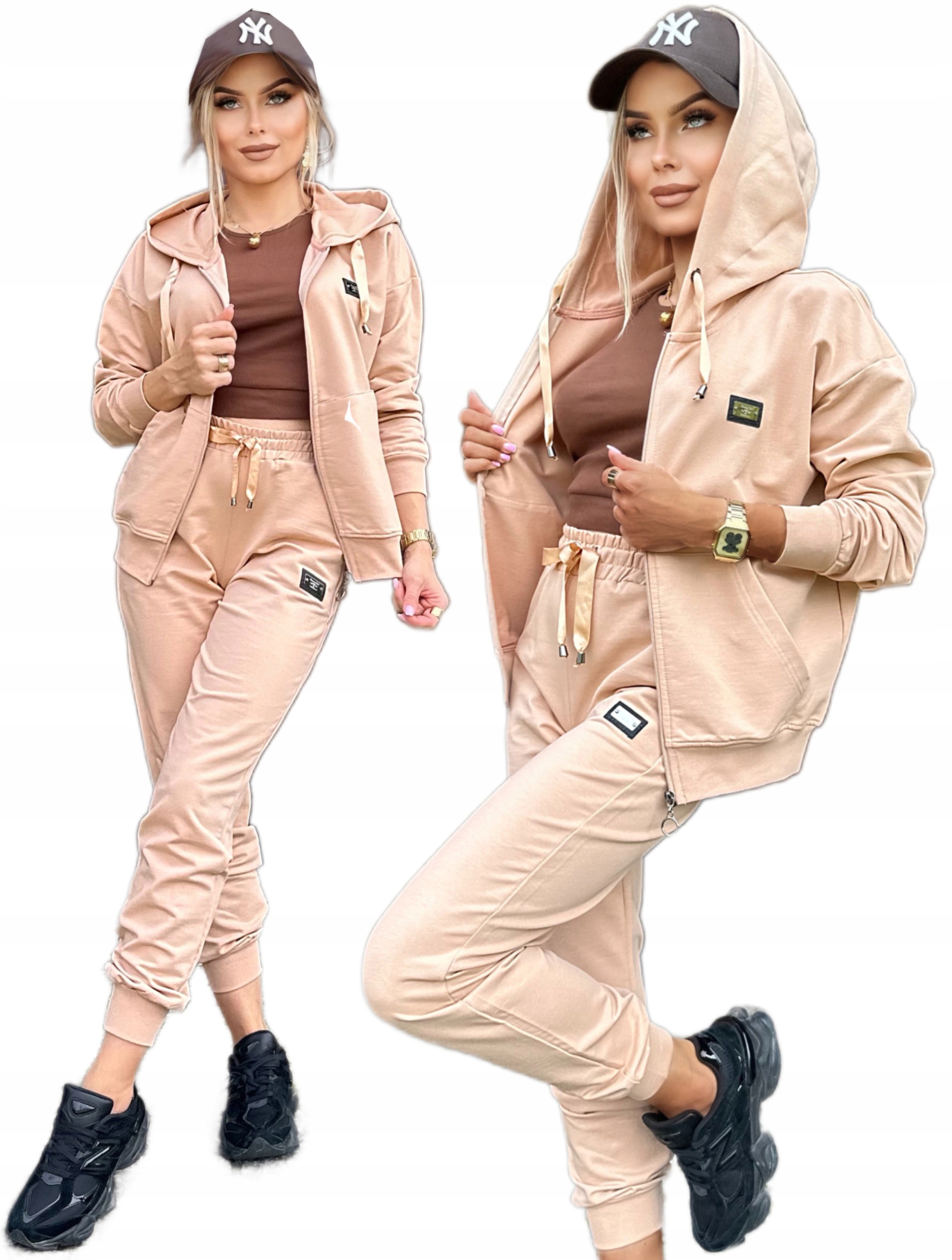 Dámská bavlněná tepláková souprava Teplákovka rozepínací mikina M Robin