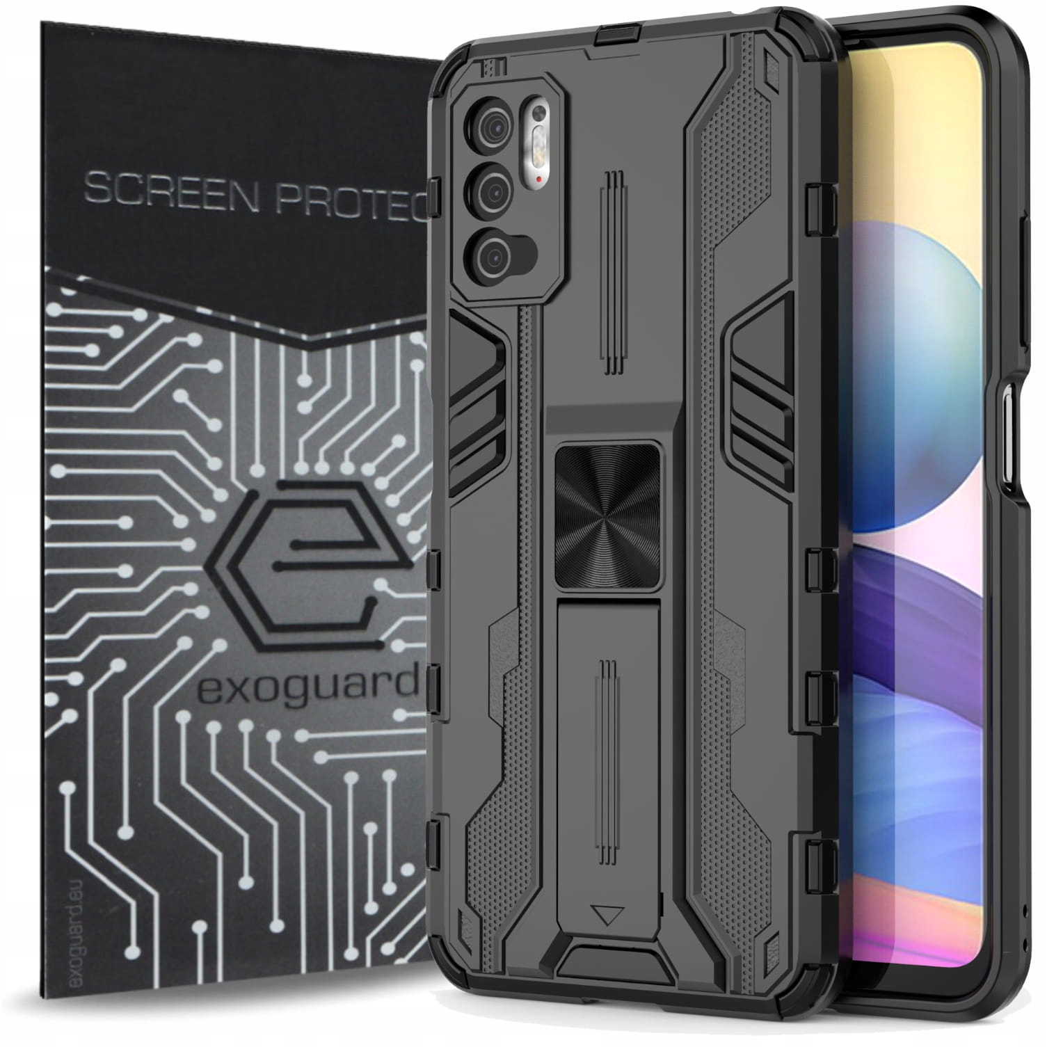 

Etui Pancerne+szkło do Xiaomi Redmi Note 10 5G