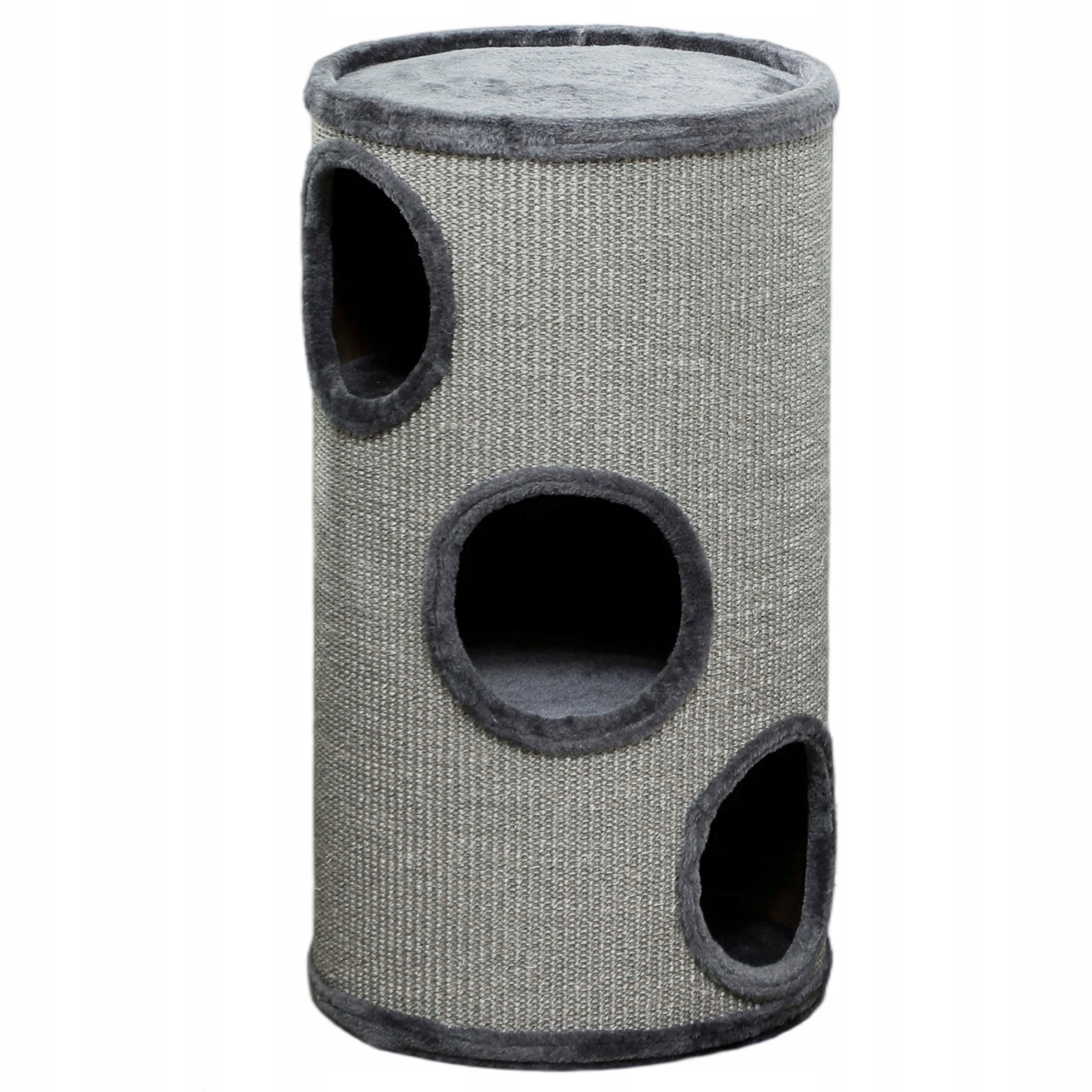 Levně Škrabadlo Pro Kočky Škrabadlo Se 3 Úrovněmi Pelíšek Pro Kočky Výška 70 CM