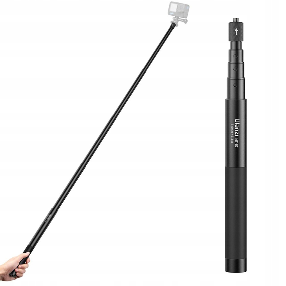 Selfie Stick Z Gwintem 1/4" Męski I Żeński MT-57 Ulanzi