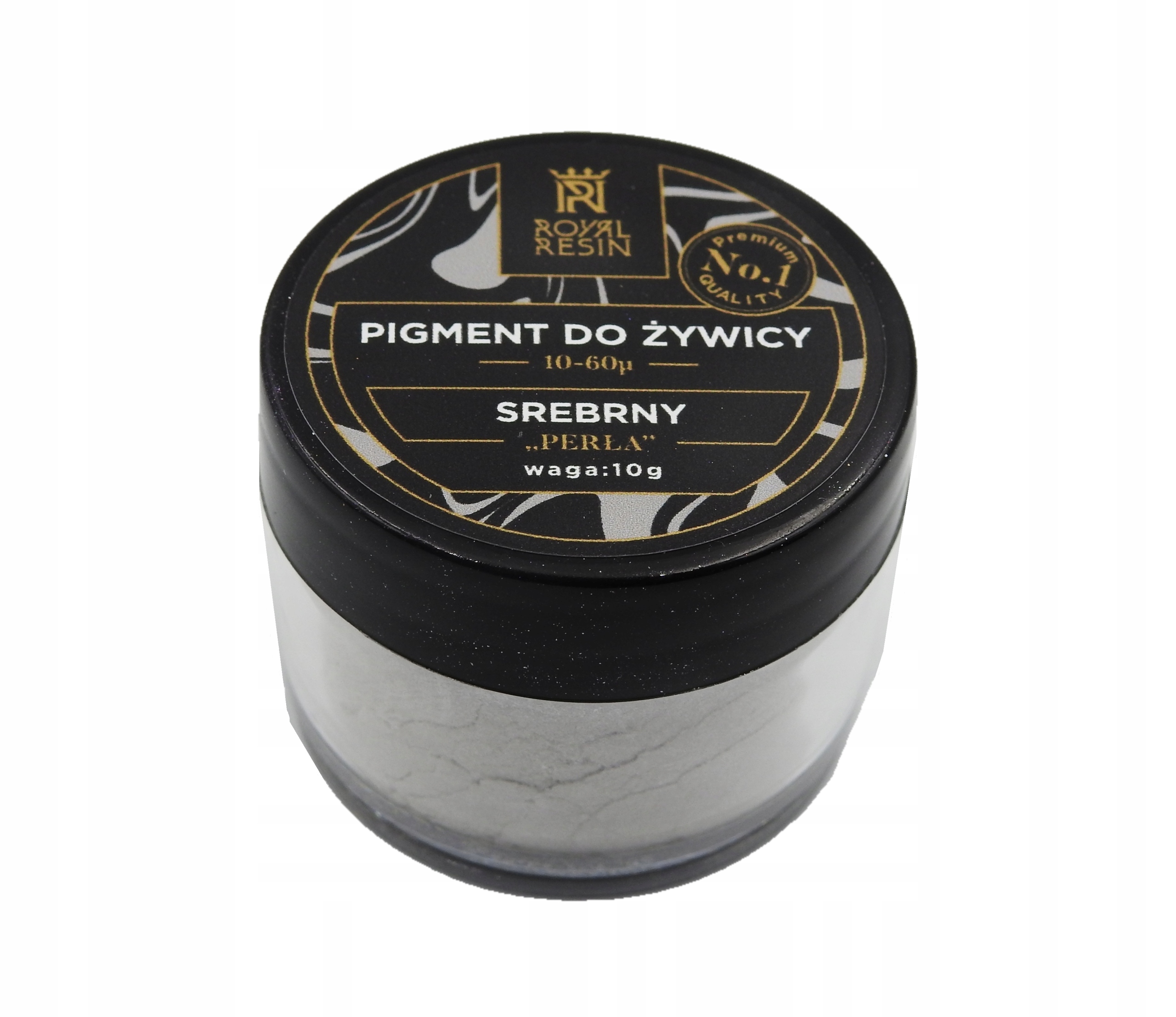 

Proszek perłowy Srebrny 10-60 mikro. 10g