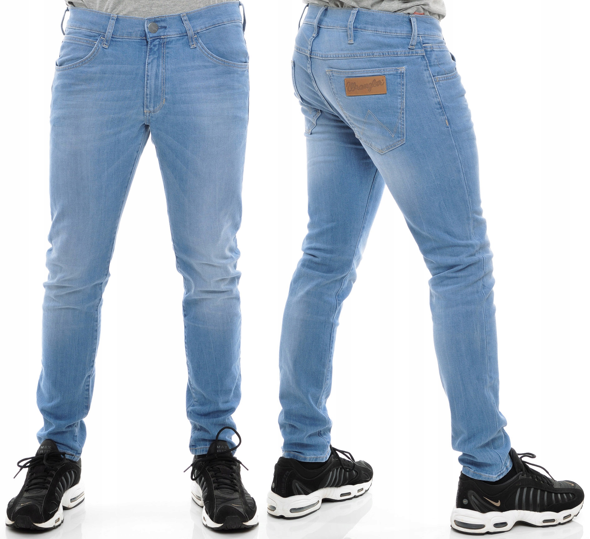 Wrangler kalhoty Skinny blue jeans Bryson W27 L32