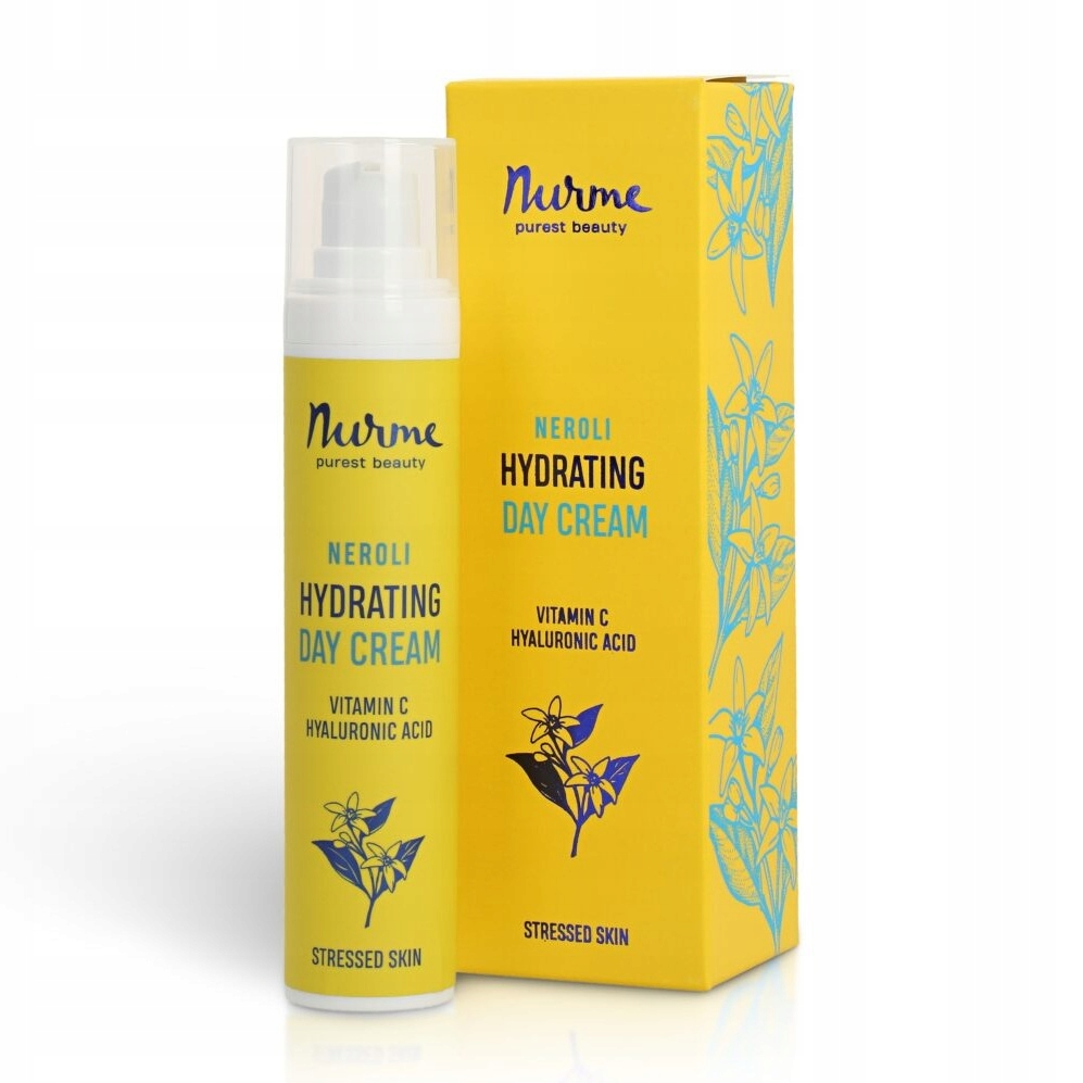 Nurme Neroli krem dzienny do twarzy wit. C kwas hialuronowy Beauty
