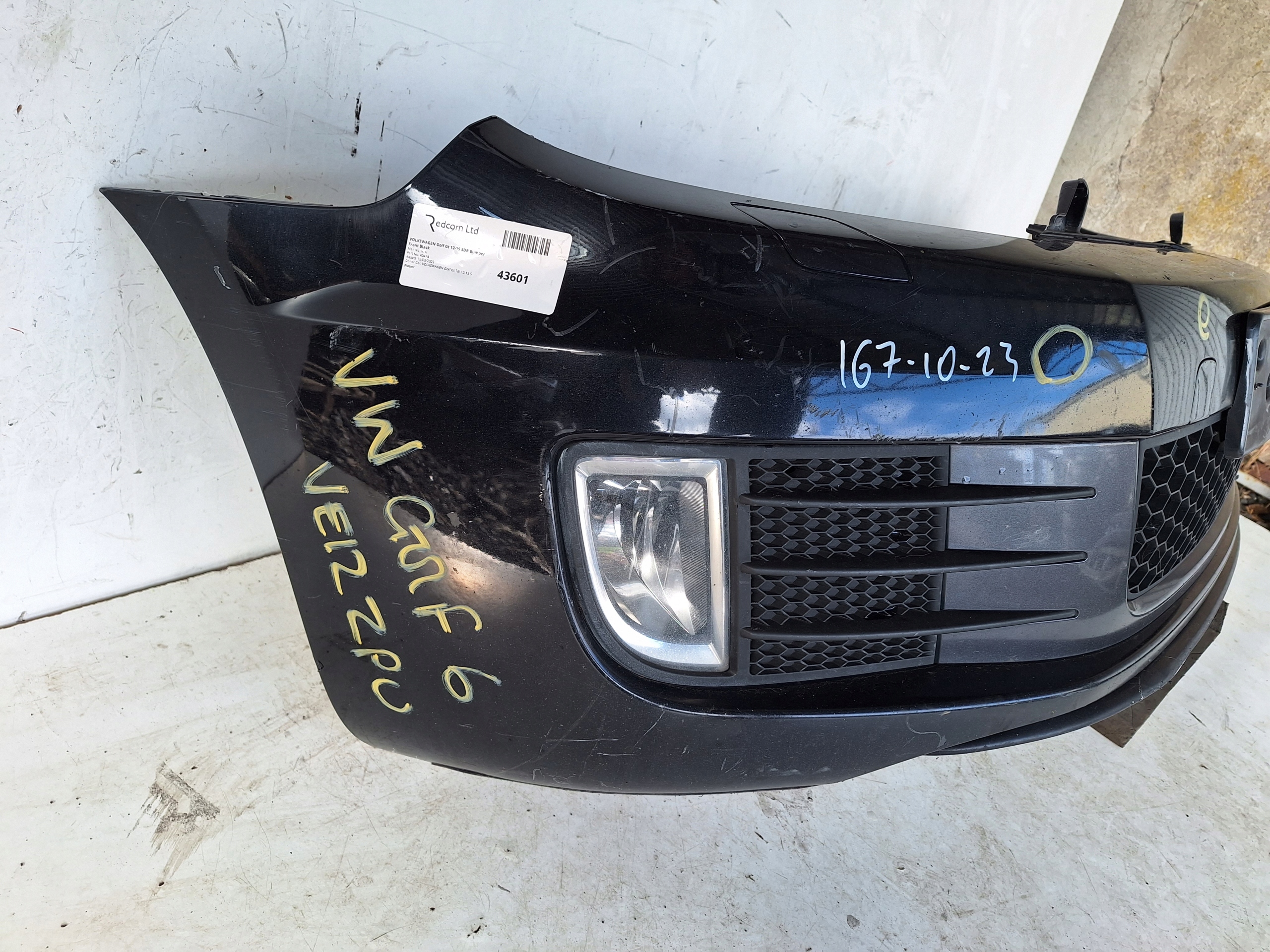 VOLKSWAGEN GOLF VI 08-12 bumper GTD