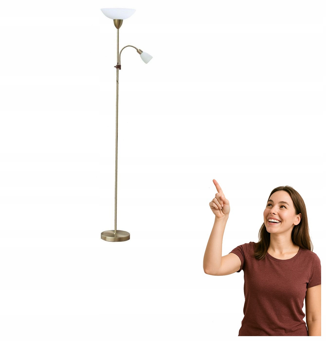 Podlahová lampa Diana 4068 Rabalux