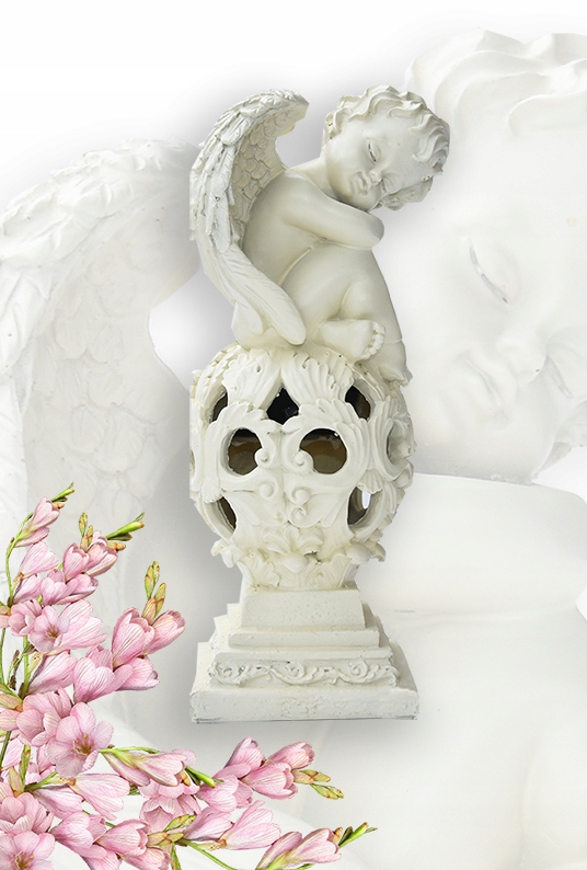 ZNICZ dla BRATA ANIOŁ SOLARNY do ogrodu lub na grób Typ inny