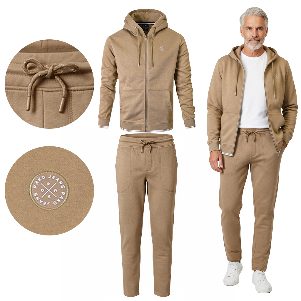 Teplákovka Pánský Komplet XL Bavlněná mikina s kapucí a zateplené kalhoty