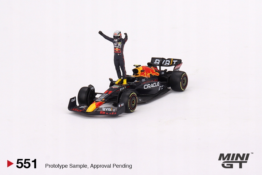 Mini Gt Oracle Red Bull Racing RB18 #11 S.Perez Vítěz Monaco Gp 2022 1:64