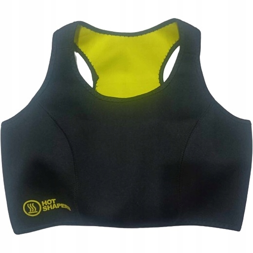 Hot Shapers Hot Bra stanik sportowy top neoprenowy wyszczuplający S