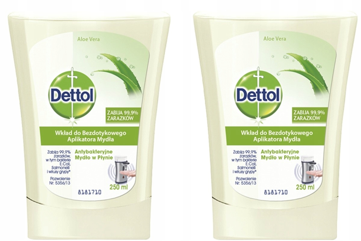 

Dettol Wkład do Aplikatora, Aloe Vera 2 x 250 ml