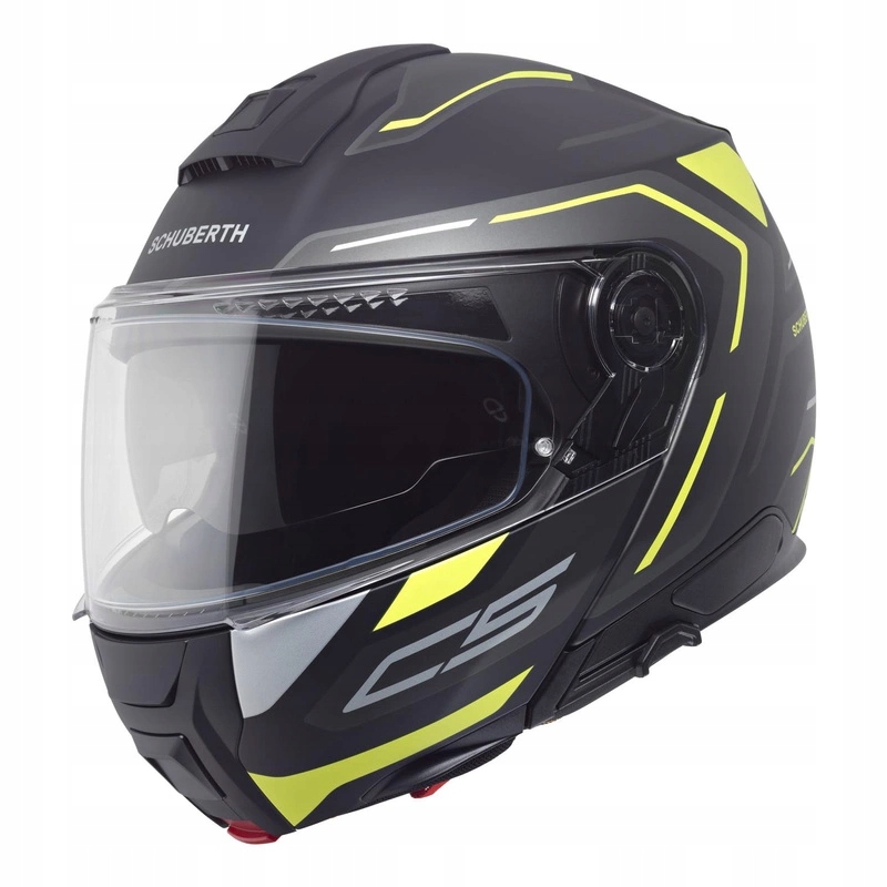 Motocyklová prilba Schuberth C5 Ece Omega Yellow čierna žltá fluo Darčeky