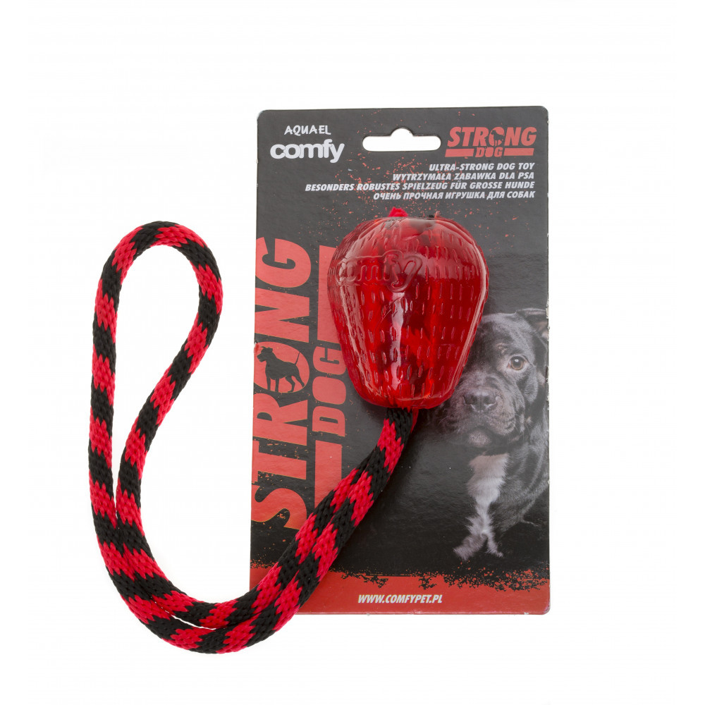 

Zabawka Strong Dog Comfy 121360 Truskawka + Sznur