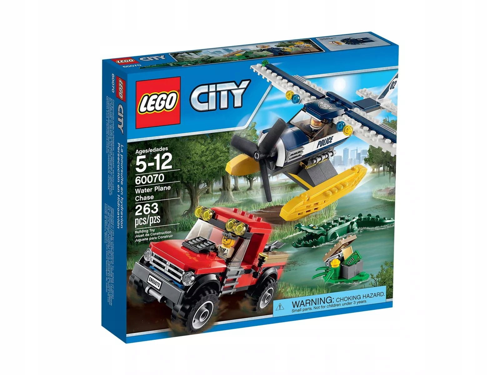 Lego City 60070 Honička hydroplánem Nové