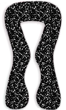 

Poduszka ciążowa Supermami U niebo czarne