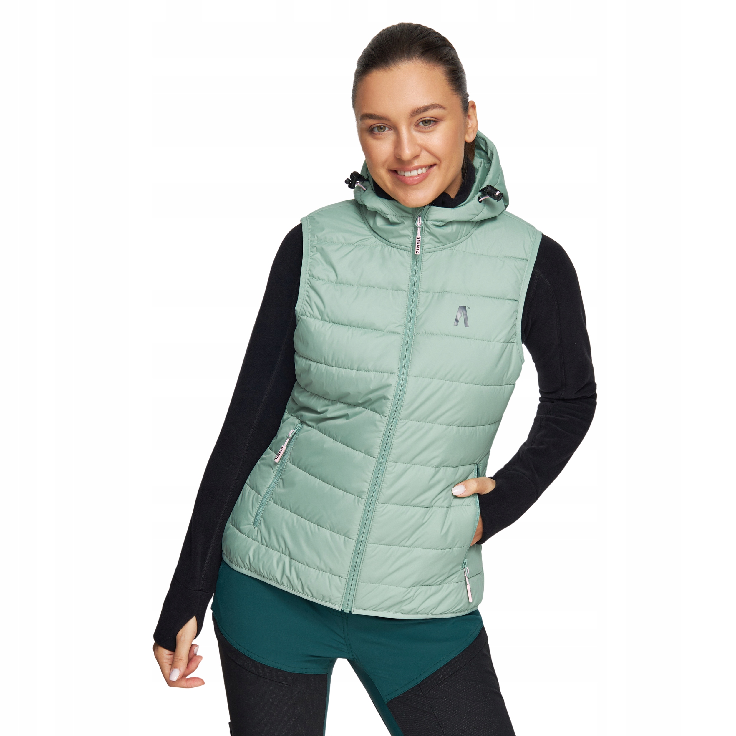 Dámská prošívaná outdoorová vesta Alpinus Monza L