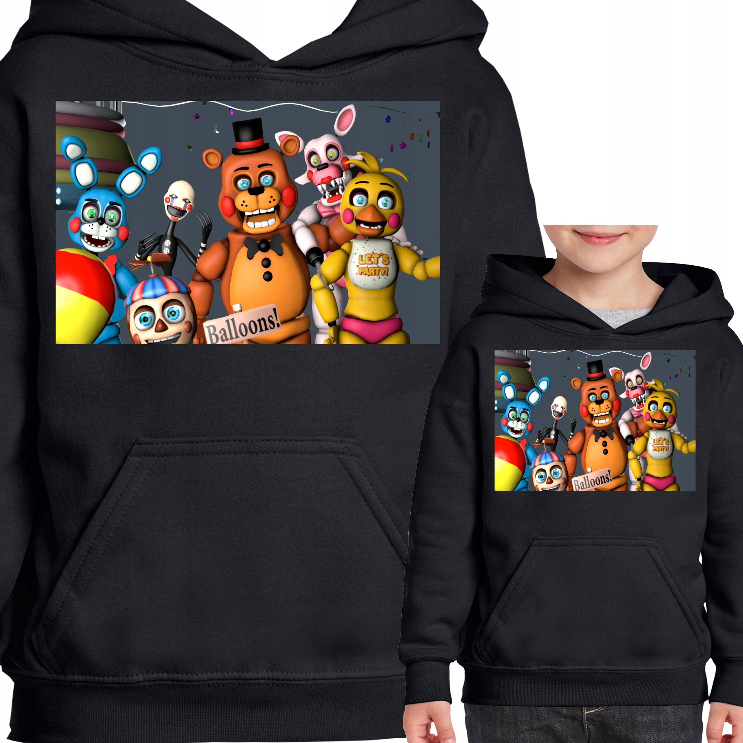 

3006 Bluza Z Kapturem Five Nights Freddys Fnaf 128