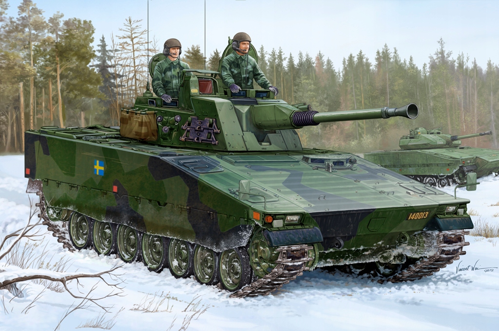 Swedish CV90-40 Ifv Hobby Boss 82474 1:35