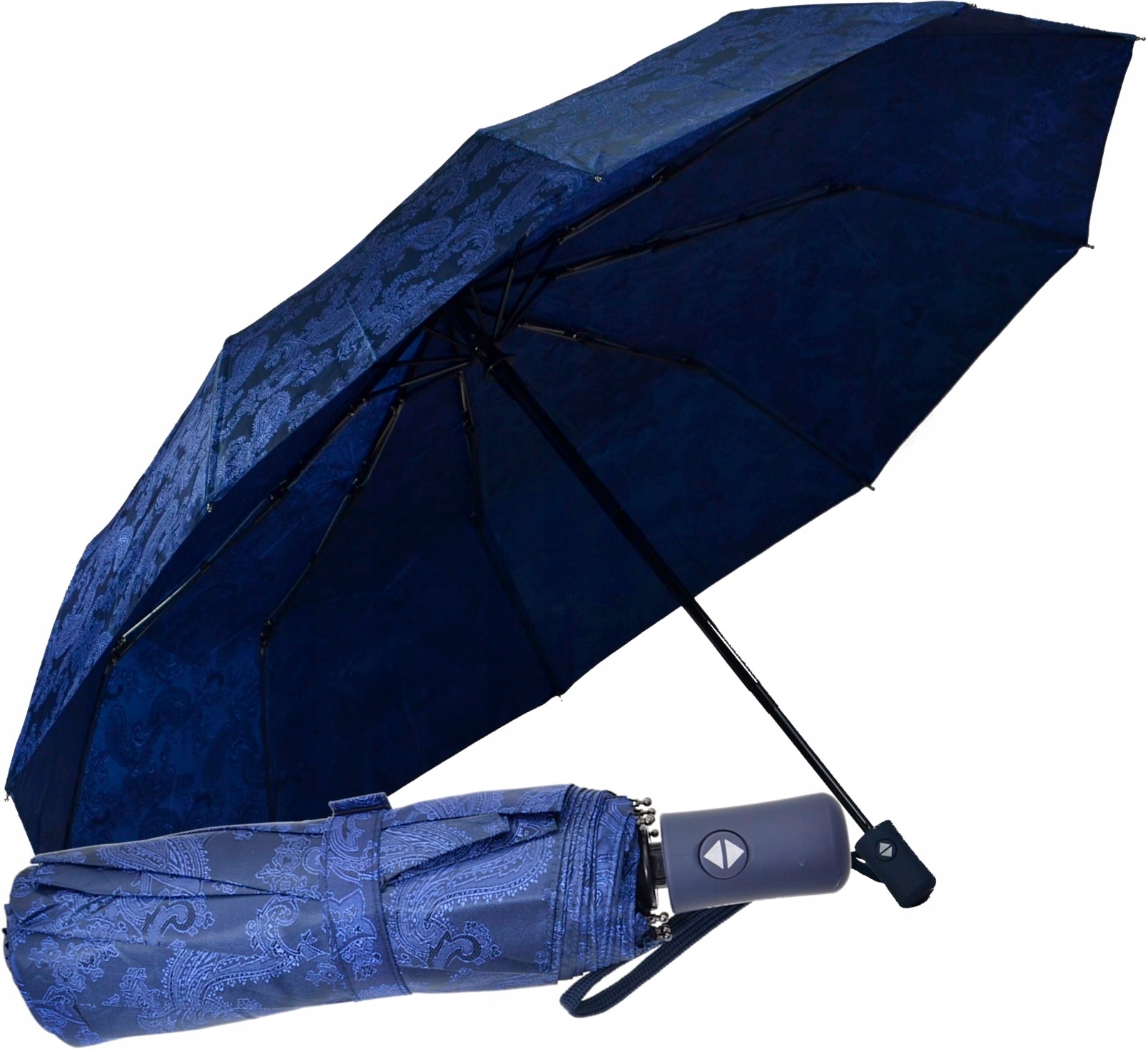 PARASOL PARASOLKA DAMSKA PEŁNY AUTOMAT SATYNA MAŁA SKŁADANA