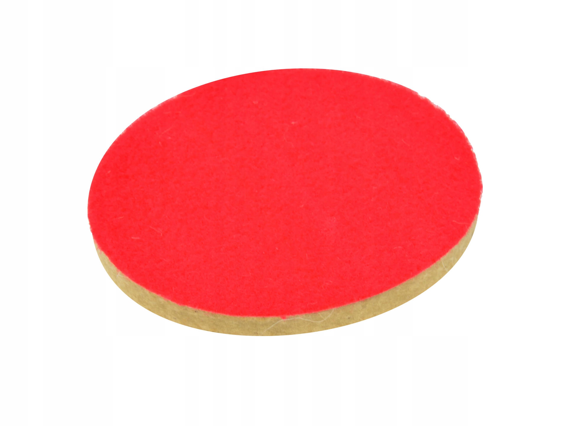 Tarcza polerska filcowa przyczepna filc polerski na rzep 125x8mm