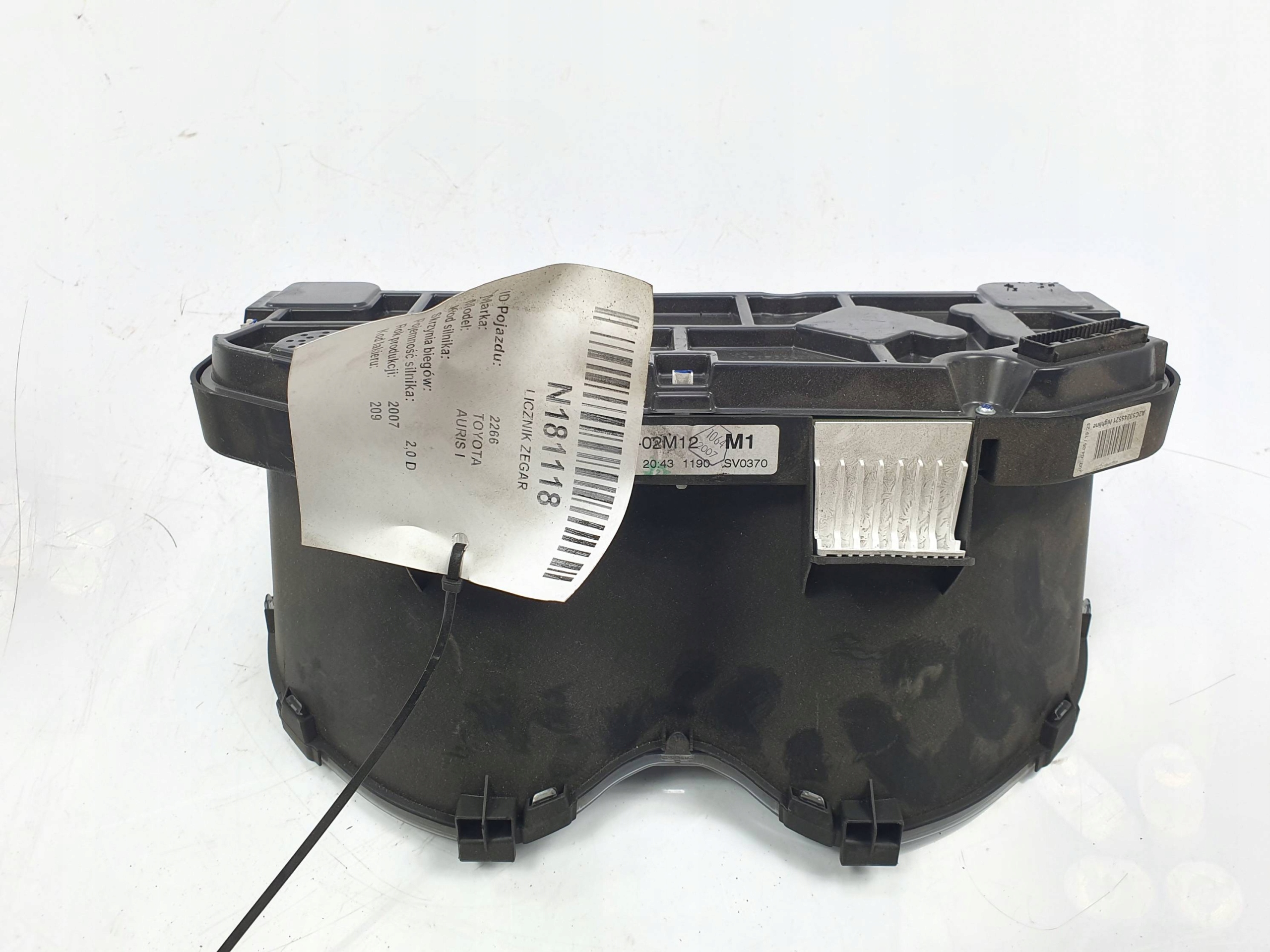 dials clock 83800-02M12 TOYOTA AURIS and