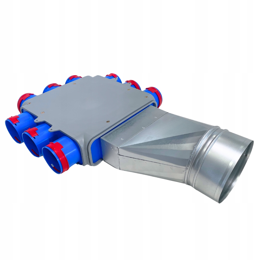 Rozvodná Skříň 9x75/160 Rekuperace Flex fi 75 Boční fi 160