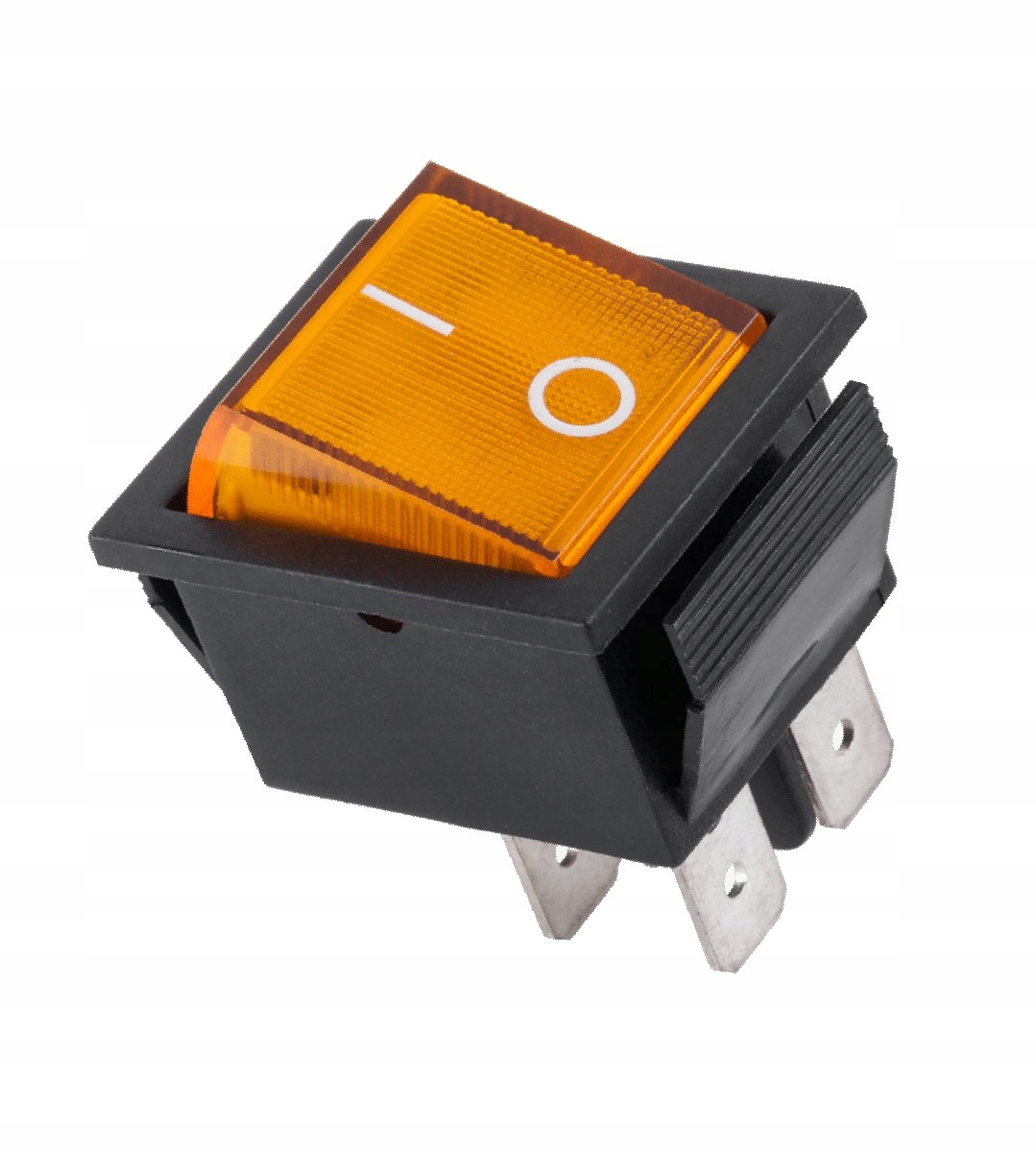 

Włącznik kołyskowy IRS-201-1A 230V Ac 16A żółty