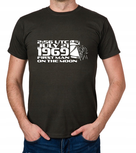 

koszulka First Man On The Moon prezent